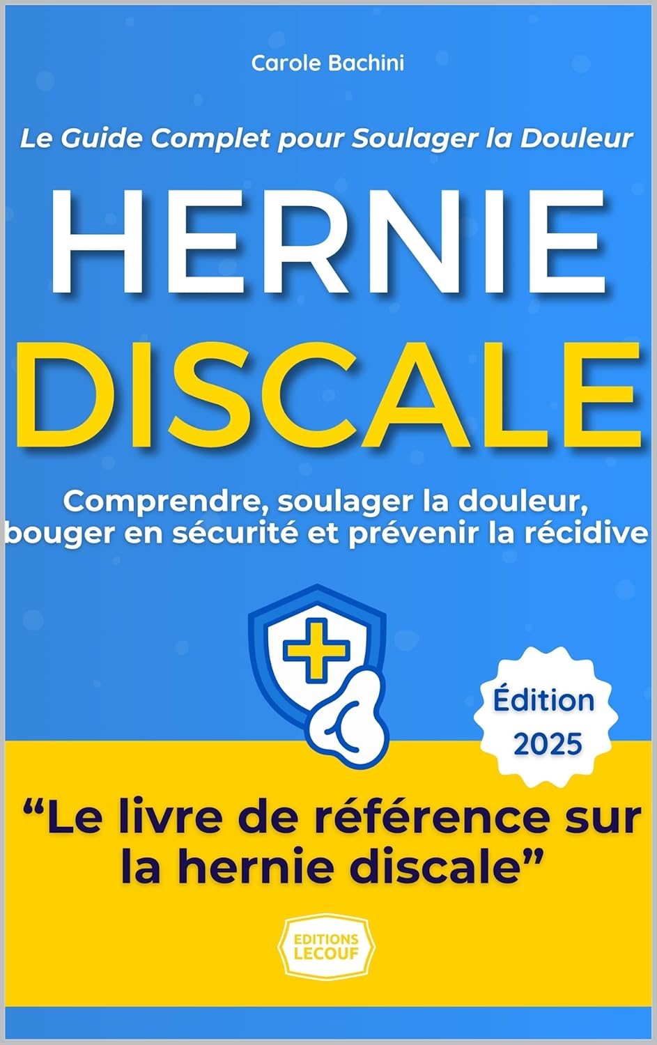 Couverture du livre Hernie Discale