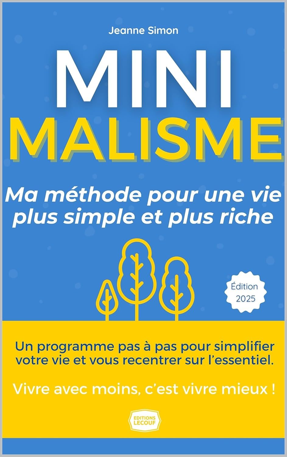 Couverture du livre Minimalisme